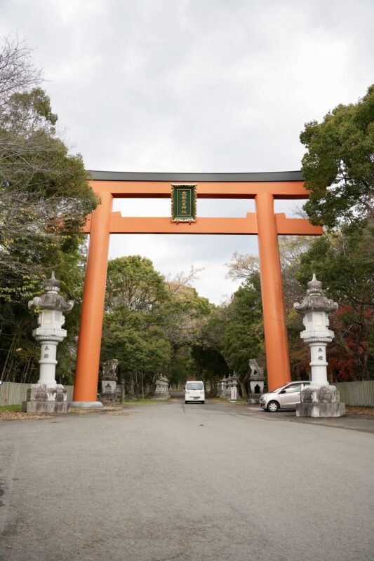 大麻比古神社 大鳥居