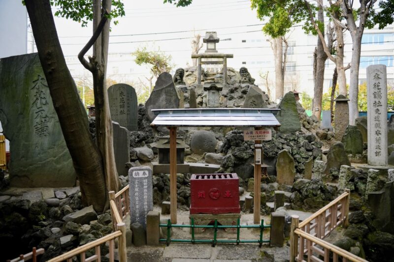 羽田神社 羽田富士
