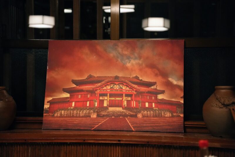 那覇市首里当蔵町 美里うどぅん 店内