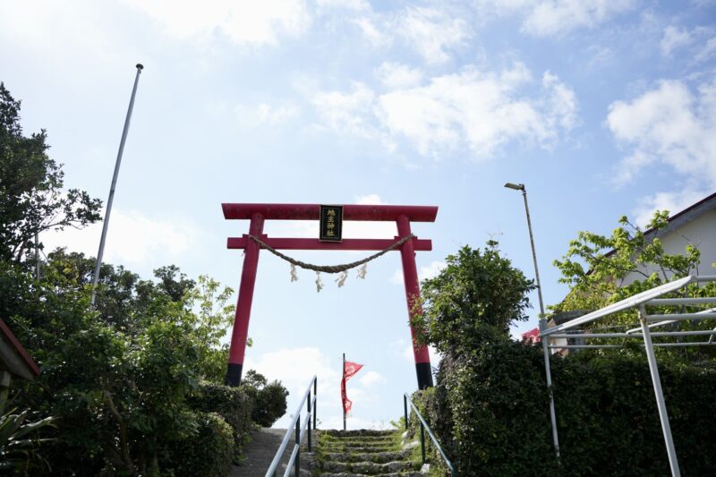 地主神社琴平神社 鳥居