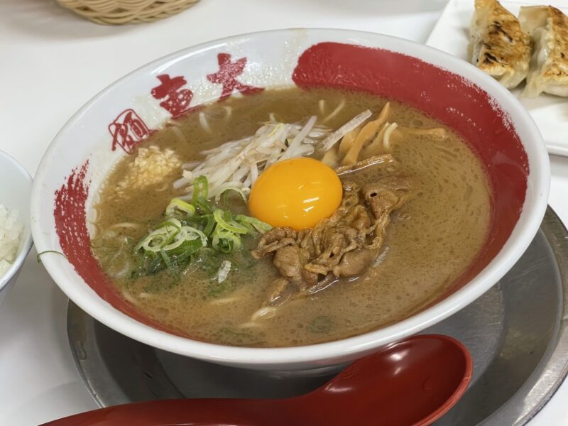 徳島市 ラーメン東大 大道本店 生卵 徳島ラーメン