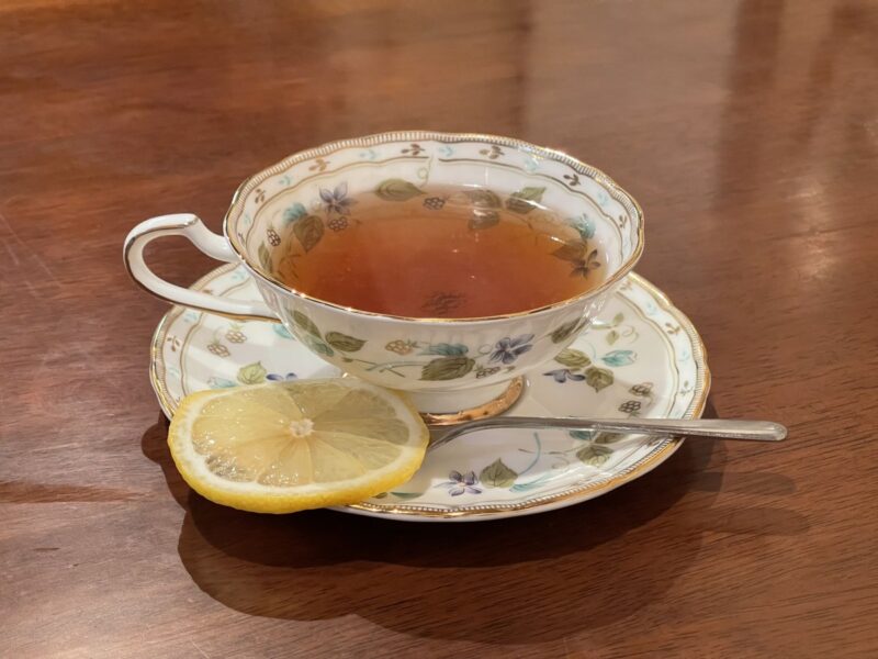 与論町 ふらいぱん ホットミントティー