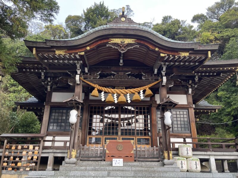 下田八幡神社 拝殿